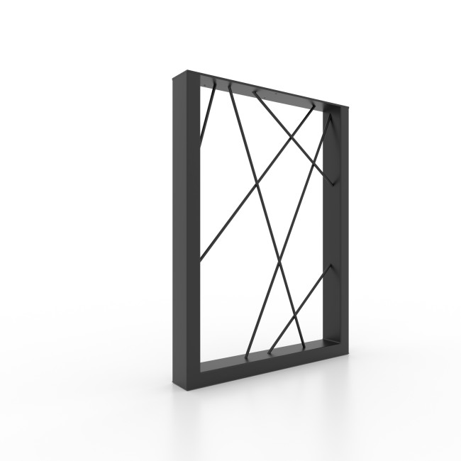 Peninsula legs in iron with branch design, elegance and originality