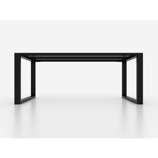 Pieds de table avec trois barres en fer, parfaits pour plateaux en marbre lourd