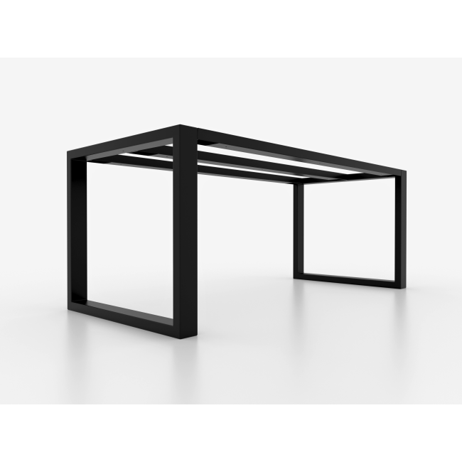 Metal table legs with three bars, maximum stability for marble