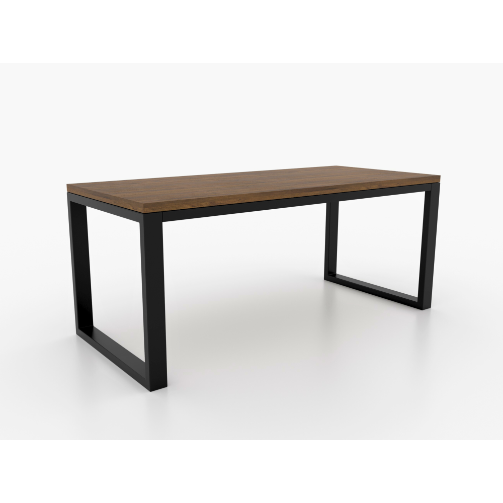 Pieds de table en métal avec trois barres, stabilité maximale pour marbre