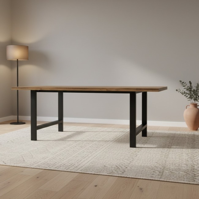 Gambe per tavolo in ferro colore nero opaco