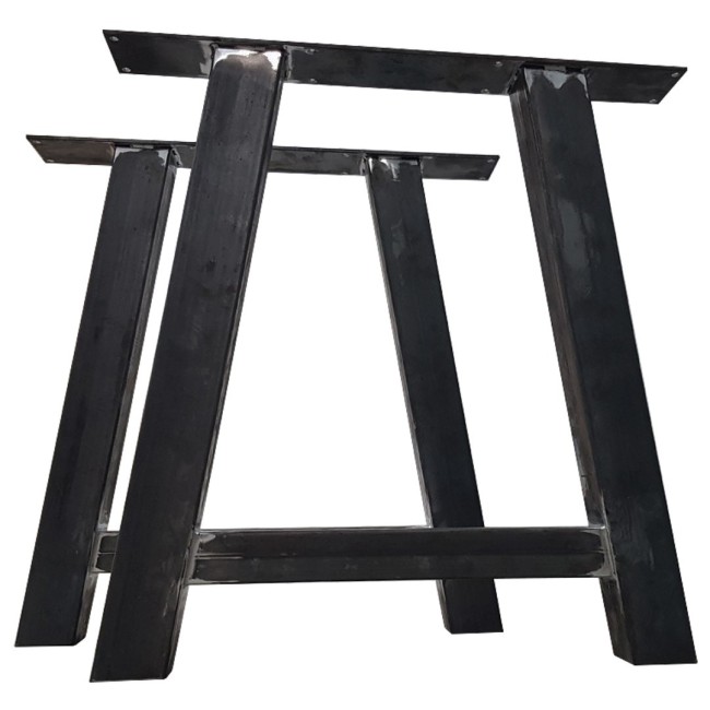 H-shaped steel table or desk legs, ideal for contemporary urban spaces