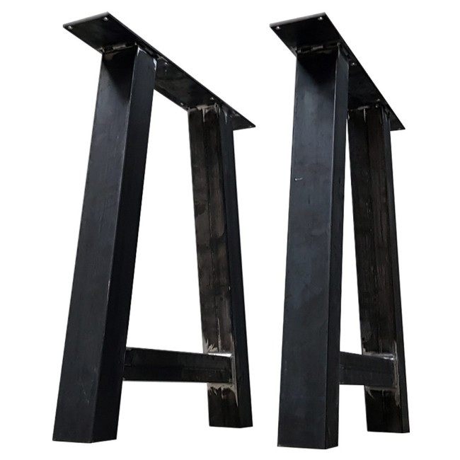 H-shaped steel table or desk legs, ideal for contemporary urban spaces
