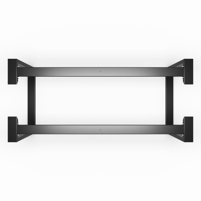 Gambe per tavolo a U in metallo, perfette per tavole river con resina