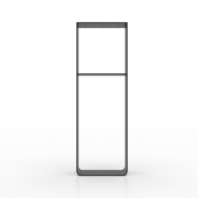 Entryway console metal legs, elegant and slim design