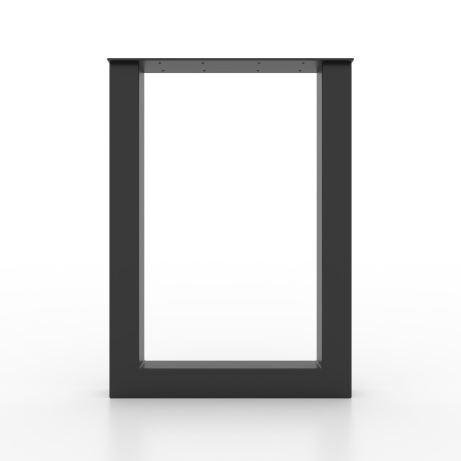 Pieds fins pour îlot de cuisine en métal, élégants et peu encombrants